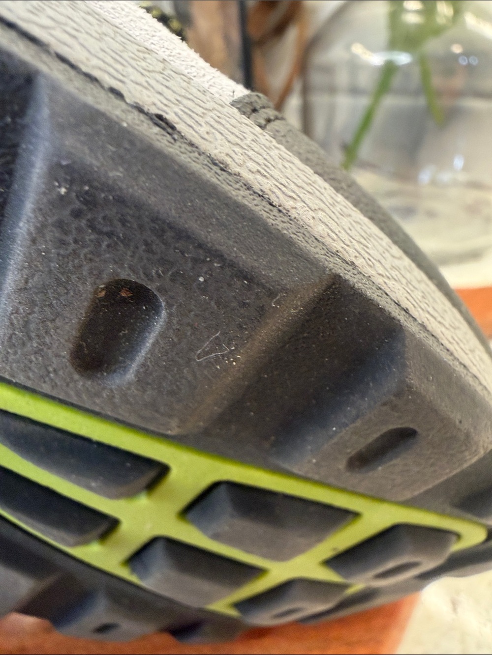 Lands End Trail Shoes - Grey with Lime Accents - Picture 10 of 10